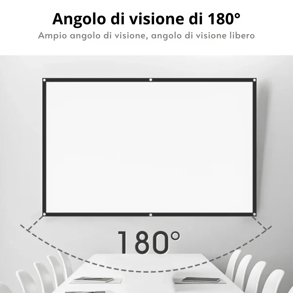 Vision Luce - Schermo di proiezione portatile